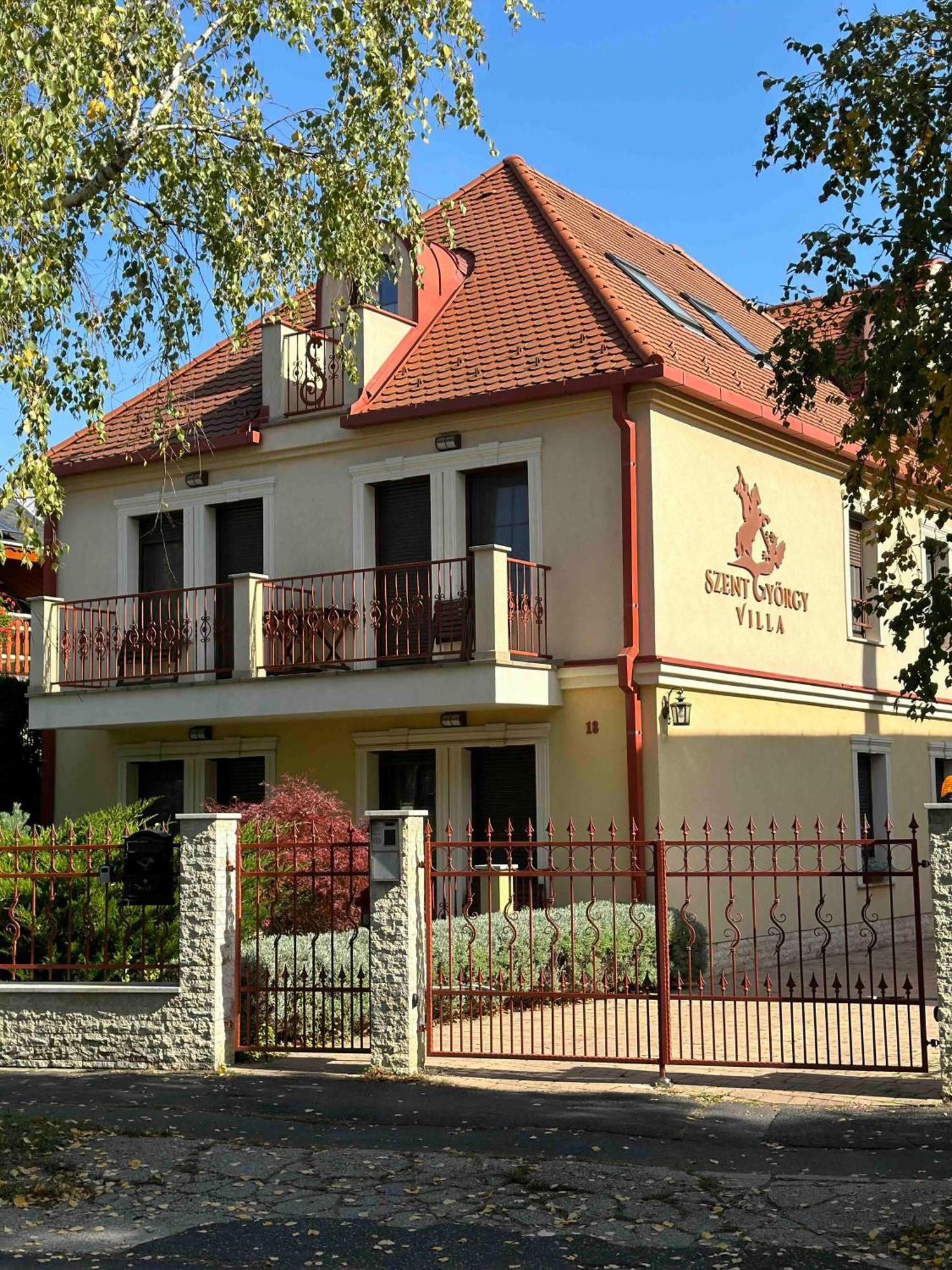 Szent Gyoergy Villa Apartmanhaz Heviz Exterior photo